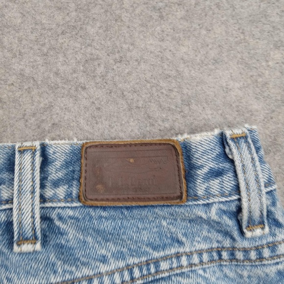 L.L. Bean Jeans Mens 40x31 Classic Work Fleece Lined Insulated Denim Pants - Picture 9 of 10